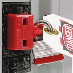 Reece CB04 Plastic Electrical Lockout For Double Pole Circuit Breaker - Each