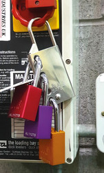 Reece MLH1 6 Padlocks 1 in x 1.57 in Stainless Steel Lockout Hasp - Each