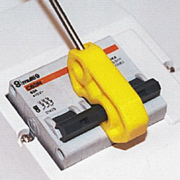 Reece UCL1 8 mm Plastic Universal Electrical Lockout For Miniature Circuit Breakers - Each
