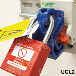 Reece UCL2 8 mm Plastic Electrical Lockout For Moulded Case Circuit Breakers - Each