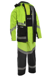 NSA DRIFIRE HYDRO2BIB-YB-_ _ Hydrolite 2.0 FR 31 Cal Gore-Tex Pyrad Polyester Rain Bib Overall - 1-Pack