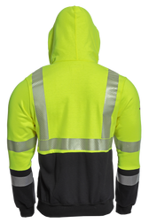 NSA DRIFIRE SWSHEHZC3-_ _ 19 Cal Modacrylic Blend Fleece Full Zip Hybrid Hoodie - 1-Pack