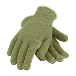 PIP Kut Gard 07-KA700 Seamless Knit Green ACP/DuPont Kevlar/Polyester Uncoated Blended Heavy Weight Cut Resistant Gloves