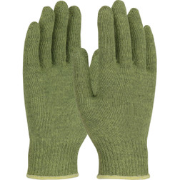 PIP Kut Gard 07-KA710 Seamless Knit Green ACP/DuPont Kevlar Uncoated Blended Medium Weight Cut Resistant Gloves