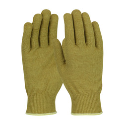 PIP Kut Gard 07-KPBI200 Seamless Knit Gold DuPont Kevlar/PBI Uncoated Blended Cut Resistant Gloves