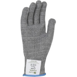 PIP Claw Cover 10-C5GYCMX Seamless Knit Gray HPPE/Stainless Steel Uncoated Blended Medium Weight Cut Resistant Gloves