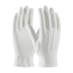 PIP Cabaret 130-100WM White 100% Cotton Open Parade Dress Gloves