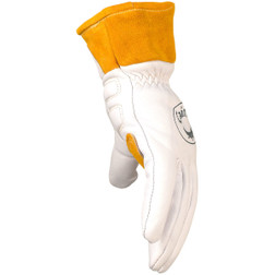 PIP Caiman 1871 Natural Goat Grain Leather Slip-on Hand Protect Welding Gloves