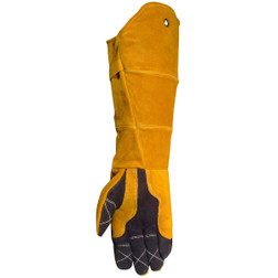 PIP Caiman 1878 Gold Split Deerskin Leather Hand Protect Welding Gloves