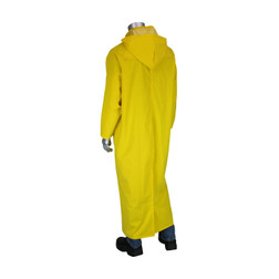 PIP Base35 201-320 Yellow PVC/Polyester Premium Duster Rain Coat