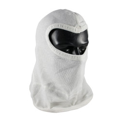 PIP 202-130 One Size Fits Most White 100% Nomex Single-Layer Full Face Balaclava without Bib