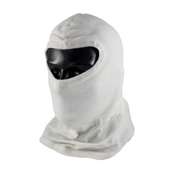 PIP 202-132 One Size Fits Most White 100% Nomex Double-Layer Full Face Balaclava without Bib