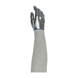PIP Kut Gard 20-21DHX18-ET 18 in Gray PolyKor Xrystal Blended Cut Resistant Sleeve