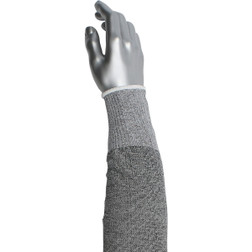 PIP Kut Gard 20-S10ATA/PE8-18 18 in Gray ATA Fiber/HPPE Blended Cut Resistant Sleeve