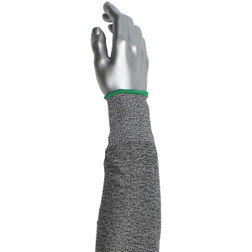 PIP Kut Gard 20-S13ATA/PE6-18 18 in Gray ATA Fiber/HPPE Blended Cut Resistant Sleeve