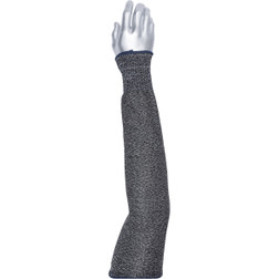 PIP Kut Gard 20-S13ATA/PE7-18 18 in Gray ATA Fiber/HPPE Blended Cut Resistant Sleeve