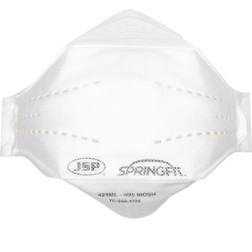 PIP Springfit 272-RPD421N95 One Size Fits Most White Braided Premium Flat Fold Disposable Respirator