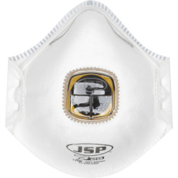 PIP JSP 272-RPD725N95 One Size Fits Most White Braided Premium Disposable Respirator with Valve