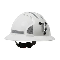 PIP Evolution Deluxe 6161 280-EV6161MCR2 Non-Vented One Size Fits Most High-Density Polyethylene Full Brim Mining Hard Hat