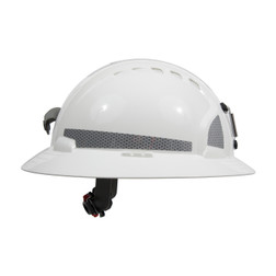 PIP Evolution Deluxe 6161 280-EV6161MCR2 Non-Vented One Size Fits Most High-Density Polyethylene Full Brim Mining Hard Hat