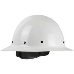 PIP Wolfjaw 280-HP1481R Non-Vented One Size Fits Most Fiberglass Composite Full Brim Smooth Dome Hard Hat