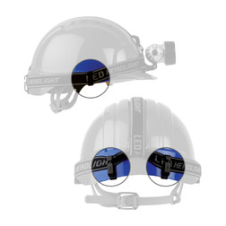 PIP JSP 281-CL-SET One Size Fits Most Black Lamp & Goggle Clip Set