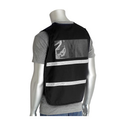 PIP 300-1502 Black Polyester Non-ANSI Incident Command Safety Vest