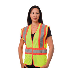 PIP 302-MVAT Polyester Two-Tone Mesh Safety Vest