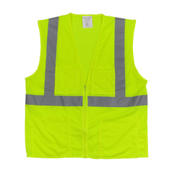 PIP 302-MVGZ4P Polyester Value Mesh Safety Vest