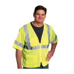 PIP 303-MVGZ4P Polyester Value Mesh Safety Vest