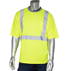 PIP 312-1200 100% Polyester Short Sleeve Protective T-Shirt