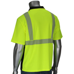 PIP 312-1610B Hi-Vis Yellow Polyester Polo Shirt