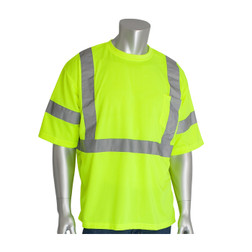 PIP 313-1400 100% Polyester Short Sleeve Protective T-Shirt