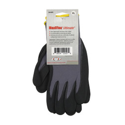 PIP MaxiFlex Ultimate 34-874T Seamless Knit Gray Nylon/Elastane Nitrile Coated General Purpose Gloves