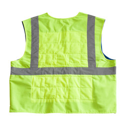 PIP EZ-Cool 390-EZ202 Hi-Vis Yellow Polyester Evaporative Cooling Vest