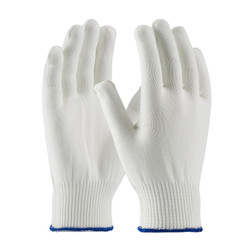 PIP CleanTeam 40-230 White 100% Stretch Polyester Seamless Knit Light Weight Silicone-Free Critical Environment Gloves