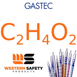 Gastec Acetic Acid Dosimeter Tube 0.5-100ppm: 10 Per Box