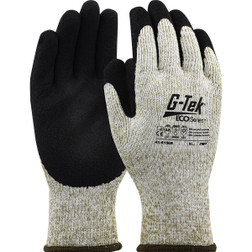 PIP G-Tek ECO Series 41-8150R Seamless Knit Brown Recycled Yarn/Acrylic Latex Coated Insulated Cold Protection Gloves