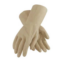 PIP Assurance 47-L171N Natural Latex Straight Unsupported Chemical Resistant Gloves