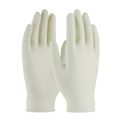 PIP Ambi-dex 62-321PF Natural Latex Beaded Powder Free Premium Grade Disposable Gloves