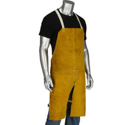 PIP Ironcat 7011 Gold Split Leather Welding Apron