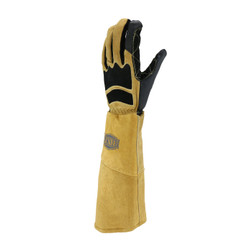 PIP Ironcat 9070LHO Gold Top Grain Goatskin Leather Straight Hand Protect Welding Gloves