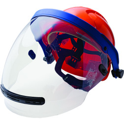 PIP 9150-56510T 12 Cal One Size Fits Most Gray Arc Shield with Hard Hat