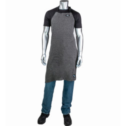 PIP Kut Gard ATA PreventWear APRON-1 36 in Dark Gray ATA Fiber Blended Cut Resistant Apron