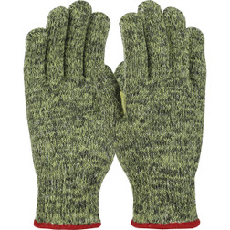 PIP Kut Gard MATA38HA-OERTC-L-OERD Seamless Knit Uncoated Large Green Nylon Blended Heavy Weight Cut Resistant Gloves