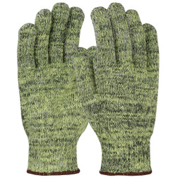 PIP Kut Gard MATA500HA Green ATA Fiber/Aramid Seamless Knit Blended Heavy Weight Cut Resistant Gloves