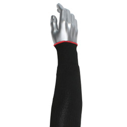 PIP Kut Gard S10HTP/2BK-NW-ES6-T Black Polyester Blended Cut Resistant Sleeve