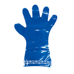 PIP QRP PolyTuff T1 Blue Ethylene Vinyl Alcohol Polymer Open Permeation Series Chemical Resistant Gloves