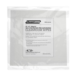 PIP CleanTeam WIPE-12x12PS 12 x 12 in White 100% Polyester Critical Environment Wipe