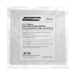 PIP CleanTeam WIPE-9X9ST 9 x 9 in White 100% Polyester Critical Environment Wipe